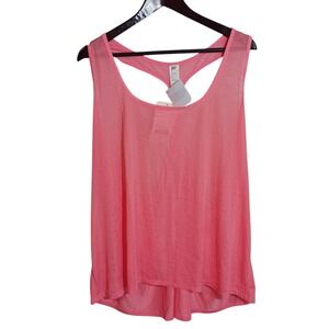 Fabletics Women's Racerback Tank‎ Size 4XL Pink NWT